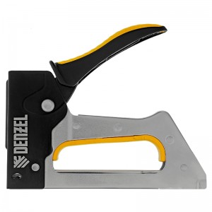 Степлер металлический, 2К рукоятка, тип 53, скобы 6-10мм Denzel 40222