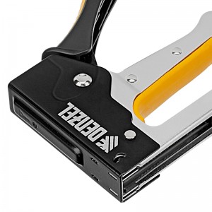 Степлер металлический, 2К рукоятка, тип 53, скобы 6-10мм Denzel 40222