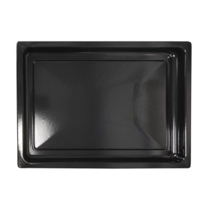 Противень прямоугольный Centek CT-1531-42 (черная эмаль) для любых жарочных шкафов объемом 42л.
