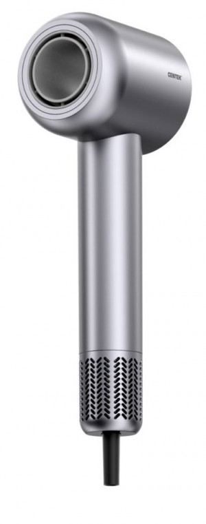 Фен высокоскоростной Centek CT-2272 Карбон 1800Вт, ионизация, диффузор 2 концентратора, премиум упак