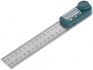 Угломер 200мм металличесский нержавеющий, с электронным отсчетом FIT 19320