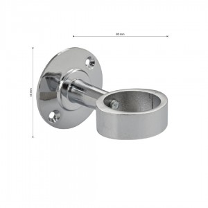 Крепление д/полотенцесушителя 1" разборное, универсальное САНАКС 131