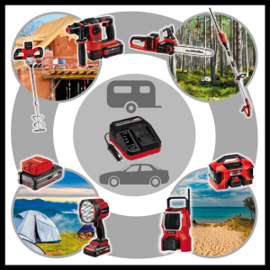 Зарядное устройство EINHELL Power X-Car Charger 3A 4512113