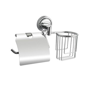 Держатель освежителя воздуха и туалетной бумаги, с экраном САНАКС 1216