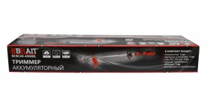 Триммер аккумуляторный BRAIT BCBC40-4NMBL (21В, 2АКБ*4Ач, ЗУ) 21.01.285.001
