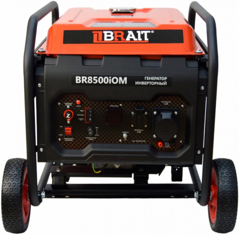 Бензогенератор BRAIT BR8500iOM инверторный 02.01.073.100