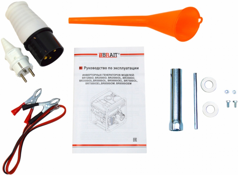 Бензогенератор BRAIT BR8500iOM инверторный 02.01.073.100