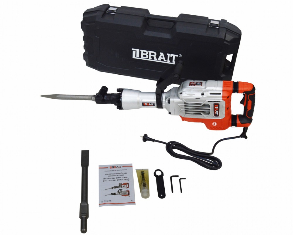 Молоток отбойный BRAIT DH117DPRO 21.01.249.087