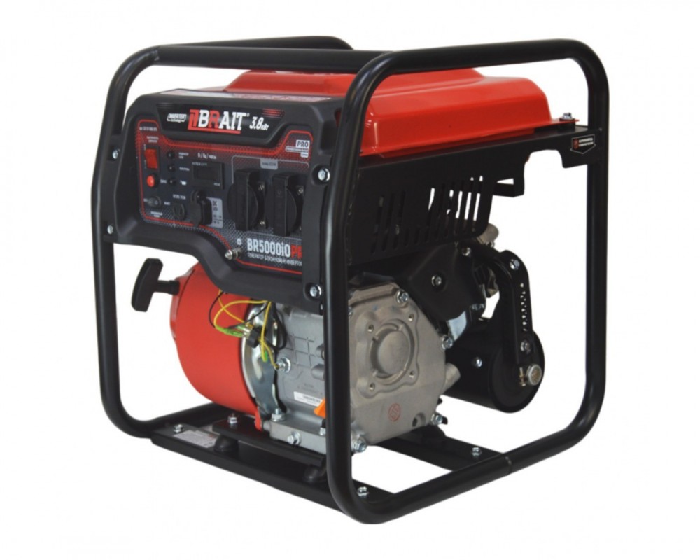 Бензогенератор BRAIT BR5000iOPRO инверторный 02.01.086.075