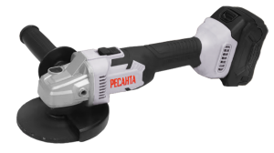 Угловая шлифовальная машина акк Ресанта АУШМ-125/20Li (1 акб+ зу) 75/12/13