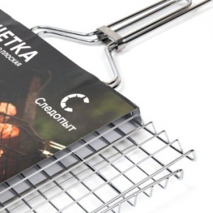 Решетка для гриля и барбекю плоская "СЛЕДОПЫТ" Picnic 45*26*2 см PF-GR-18