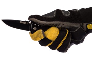 Нож туристический "СЛЕДОПЫТ" 75мм с зажимом на блистере PF-PK-14