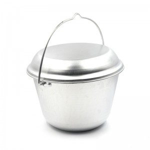 Котелок костровой "СЛЕДОПЫТ" конический, 6 л, алюм. PF-CWS-P98