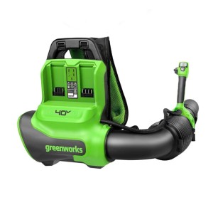 Воздуходув ранцевый аккум. Greenworks GD40BPG2 (40В, б/щ, без АКБ и ЗУ) 2408107