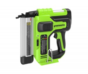 Пистолет гвоздезабивной акк Greenworks GD24BN (24V, 100уд./мин,18GA, 20-50мм, без АКБ/ЗУ) 3400707