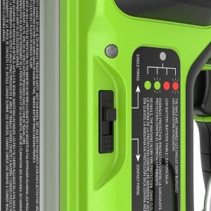 Пистолет гвоздезабивной акк Greenworks GD24BN (24V, 100уд./мин,18GA, 20-50мм, без АКБ/ЗУ) 3400707