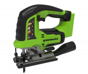 Лобзик аккумуляторный Greenworks GD24JS (24В, б/щ, без АКБ и ЗУ) 3601407