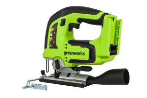 Лобзик аккумуляторный Greenworks GD24JS (24В, б/щ, без АКБ и ЗУ) 3601407