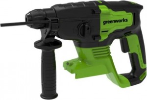 Перфоратор акк. Greenworks GD24SDS2K4 (2ДЖ, 24V, c 1*4Ач и ЗУ, в сумке) 3803007UB