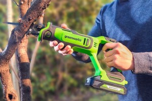 Пила сабельная аккумуляторная Greenworks GPT-BLRS-1 (24В, б/щ, без АКБ и ЗУ) 1200607