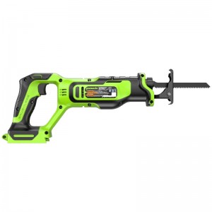 Пила сабельная аккумуляторная Greenworks GPT-BLRS-1 (24В, б/щ, без АКБ и ЗУ) 1200607