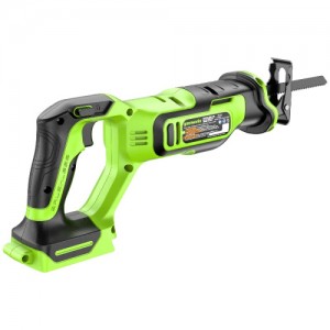 Пила сабельная аккумуляторная Greenworks GPT-BLRS-1 (24В, б/щ, без АКБ и ЗУ) 1200607