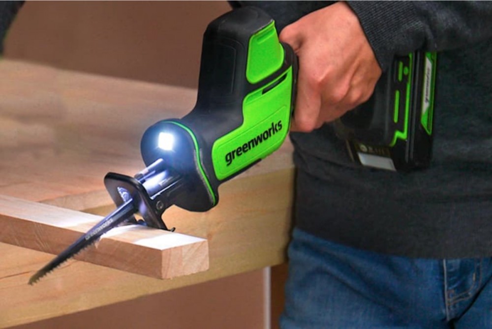 Пила сабельная акк. Greenworks GPT-CR (24V,без АКБ/ЗУ,компкат) 1200507