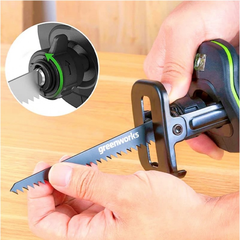 Пила сабельная акк. Greenworks GPT-CR (24V,без АКБ/ЗУ,компкат) 1200507