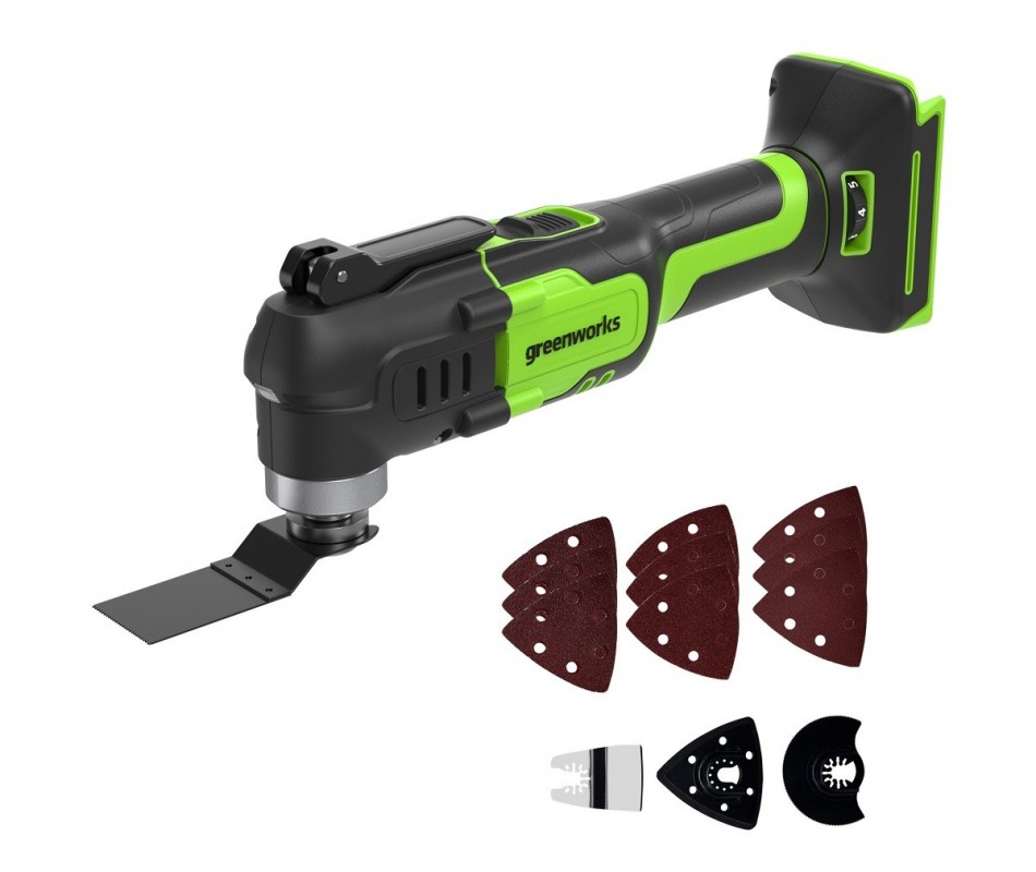 Реноватор акк Greenworks G24МТ(мультитул,без АКБ/ЗУ) 3400307