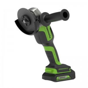 Угловая шлифовальная машина акк. Greenworks GD24AGK2 (24V,1*2Ач и ЗУ) 3200207UA