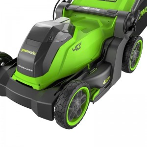 Газонокосилка аккумуляторная Greenworks GD40LM411 (40В, 41см, 1*4Ач и ЗУ) 2521007UB