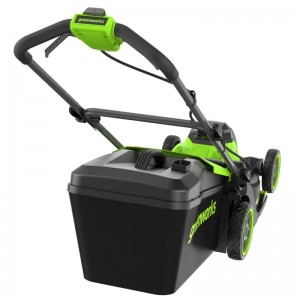 Газонокосилка аккумуляторная Greenworks GD40LM411 (40В, 41см, 1*4Ач и ЗУ) 2521007UB
