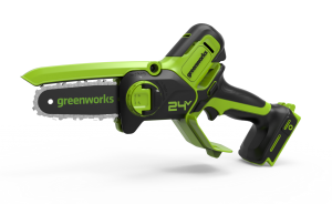 Пила цепная мини акк. Greenworks GD24CSMNX (24V, 15см,без АКБ/ЗУ) 2008707