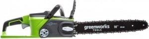 Пила цепная акк. Greenworks GD40CS15K2 (40V, 35см, БЕЗ АКБ/ЗУ) 2005707