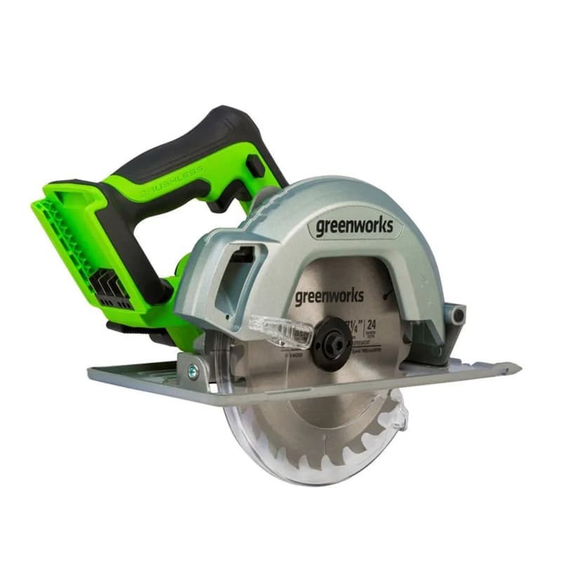 Пила циркулярная акк. GreenWorks GD24CS (24V, бесщ.,без АКБ и ЗУ) 1500907