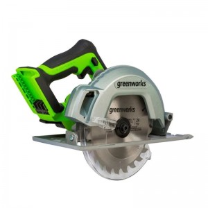 Пила циркулярная акк. GreenWorks GD24CS (24V, бесщ.,без АКБ и ЗУ) 1500907
