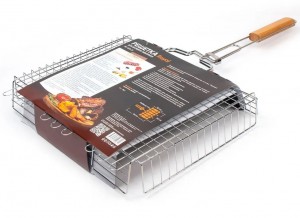 Решетка для барбекю объемная "СЛЕДОПЫТ" Royal , 40*30*7 см PF-GR-21