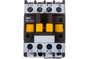 Контактор IEK КМИ-11210 малогабаритный 12А катушка управления 230В АС 1НО