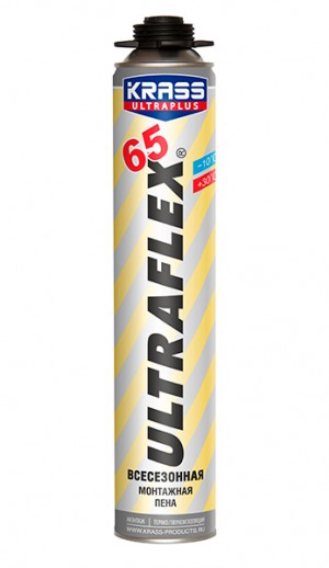 Пена монтажная всесезонная 820мл ULTRAFLEX PROF 65 L