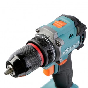 Дрель аккумуляторная Sturm! CD1860BL (1BatterySystem, б/щ, 18В, 2*2Ач, 60Нм, кейс)