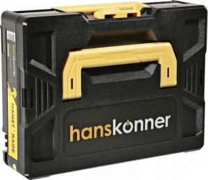 Гайковерт Hanskonner (ударный, б/щ,18В,1BatterySystem,420Hm,1/2".1*4Ач,кейс HS HCD20420BLC