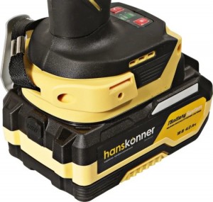 Гайковерт Hanskonner (ударный, б/щ,18В,1BatterySystem,420Hm,1/2".1*4Ач,кейс HS HCD20420BLC