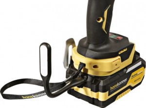 Гайковерт Hanskonner (ударный, б/щ,18В,1BatterySystem,420Hm,1/2".1*4Ач,кейс HS HCD20420BLC