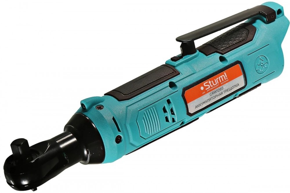 Трещотка аккумуляторная Sturm (12B, 1BatterySystem,60Нм,3/8,без АКБ и ЗУ, короб) CRW1260