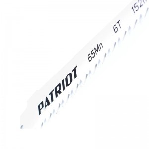 Полотно для сабельной пилы по дереву 152*19*1,27мм*6T PATRIOT 814010501