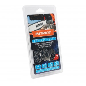 Цепь 3/8 1,3 50зв чизель PROFESSIONAL (блистер) PATRIOT 91LP-50E 862321030