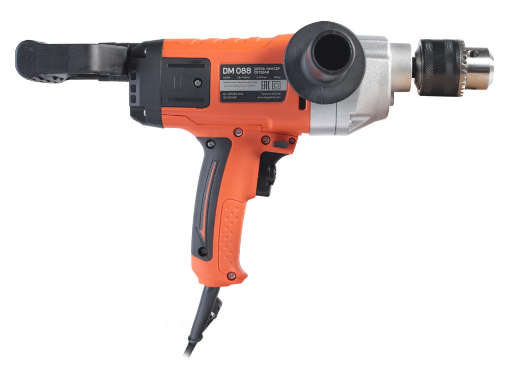 Дрель-миксер Patriot DM 088 (1050Вт, мет. ред, патрон 16мм, без насадки миксера) 120301088