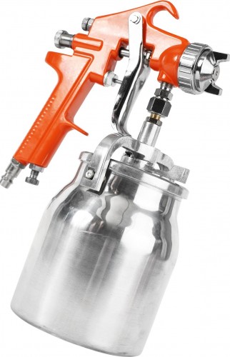 Краскораспылитель пневматический PATRIOT Expert HVLP 1,8B (нижний бачок 1л, сопло 1,8мм) 830901018