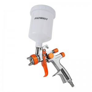 Краскораспылитель пневматический PATRIOT LVLP 1,2B (верх.бачок 0,6л, сопло 1,2мм) 830901016