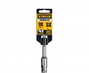 Бур 10*110мм SDS-plus STAYER HERCULES-4X 29290-110-10